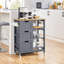 Solid Wood Top Kitchen Island-114815467