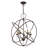 Auberta 5 - Light Dimmable Globe Chandelier-2041889796