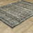 Waxman Vintage Bordered Machine Woven Oriental Area Rug Mat-1576937003