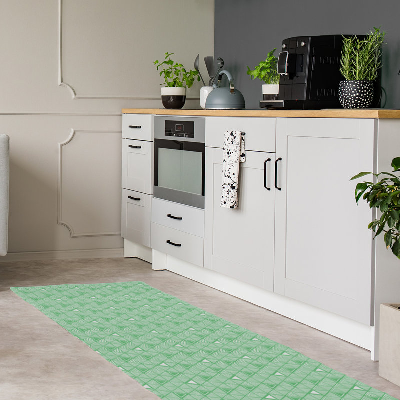 Chenille Geometric Indoor Rug, Runner 2'5" x 8'
