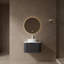 Meuble-lavabo mural moderne en marbre artificiel flottant moderne idéal pour les espaces contemporains