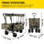 Chariots de jardin de plage