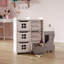 Iuli Zoomie Kids Toy Organiser with Bins