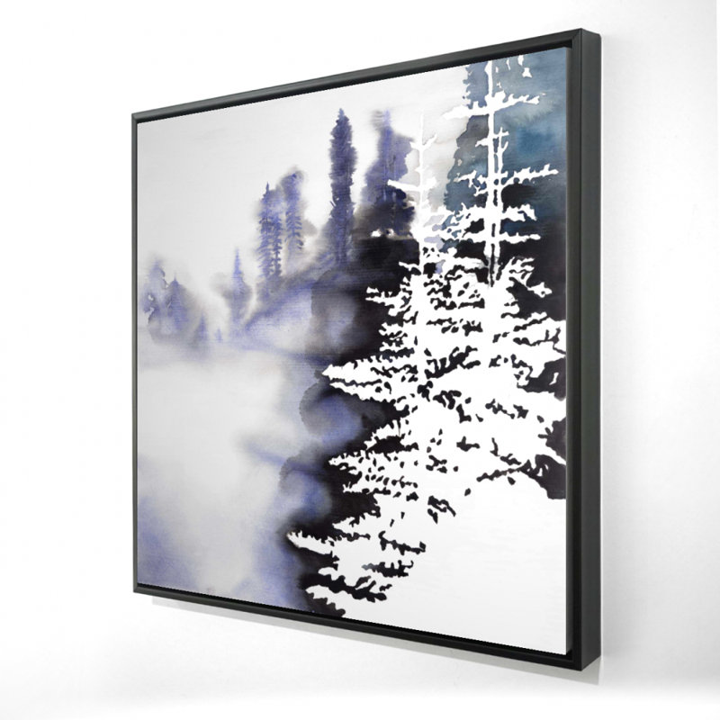 " Silhouette Of A Forest "
