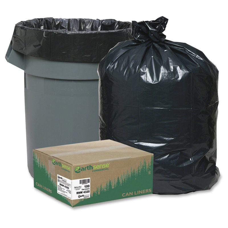 Sacs poubelle 56-gal reclaim, 100 count