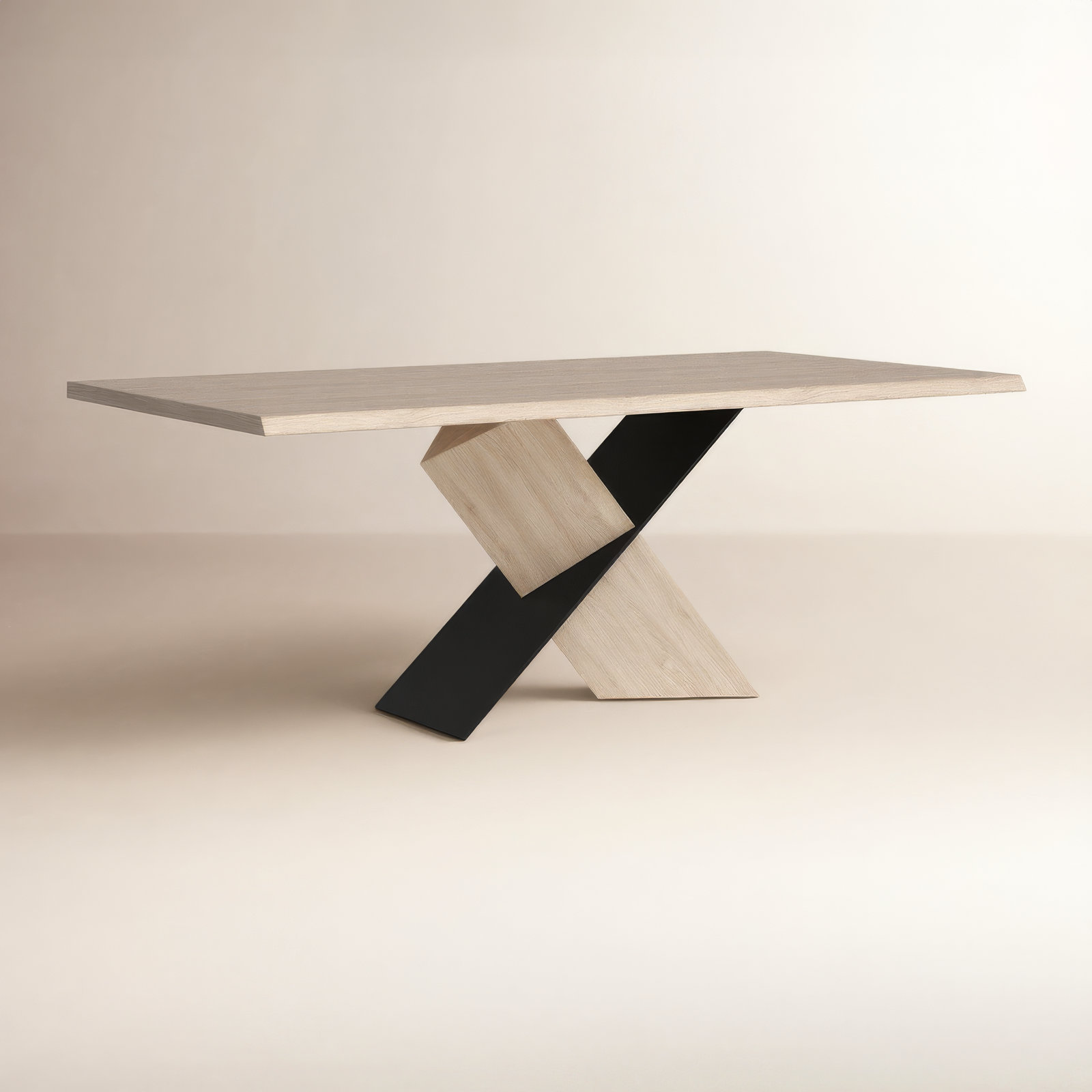 Delmer 79" Oak Dining Table