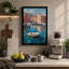 Mediterranean Harbor Coastal - Wrapped Canvas-663580497-663580487
