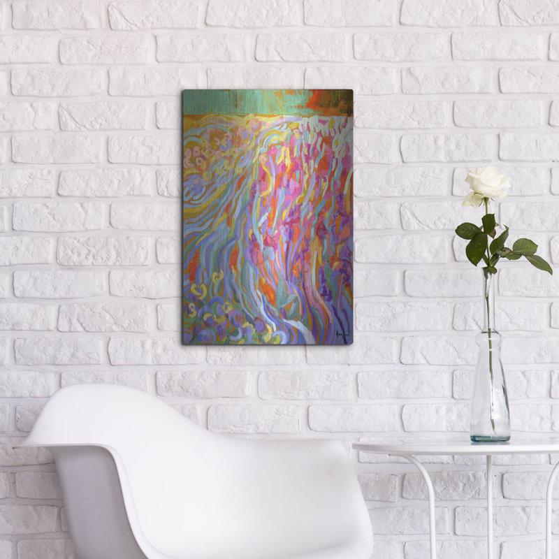  «All Is Well 2» par Dorothy Fagan, art mural en métal, 16 po x 24 po, H 24 po x l 16 po