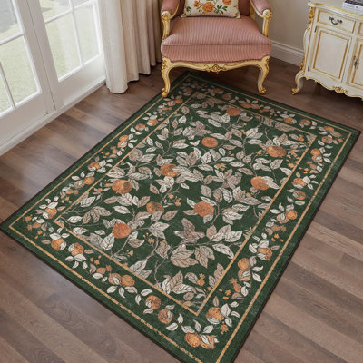 Tapis gris foncé Aurelle