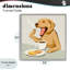 «Yawning Dog Morning Coffee», estampe numérique, conception de Ziwei Li-130750832-130750829