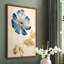 FLORAL Series XXXII - reproduction encadrée de qualité supérieure - prête à être accrochée - aucun clou requis