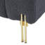 Banc d'appoint rembourré 54 "Adalyna Boucle-1683224677