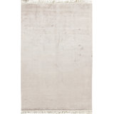 Simplicity Chic Solid Area Rug in Beige