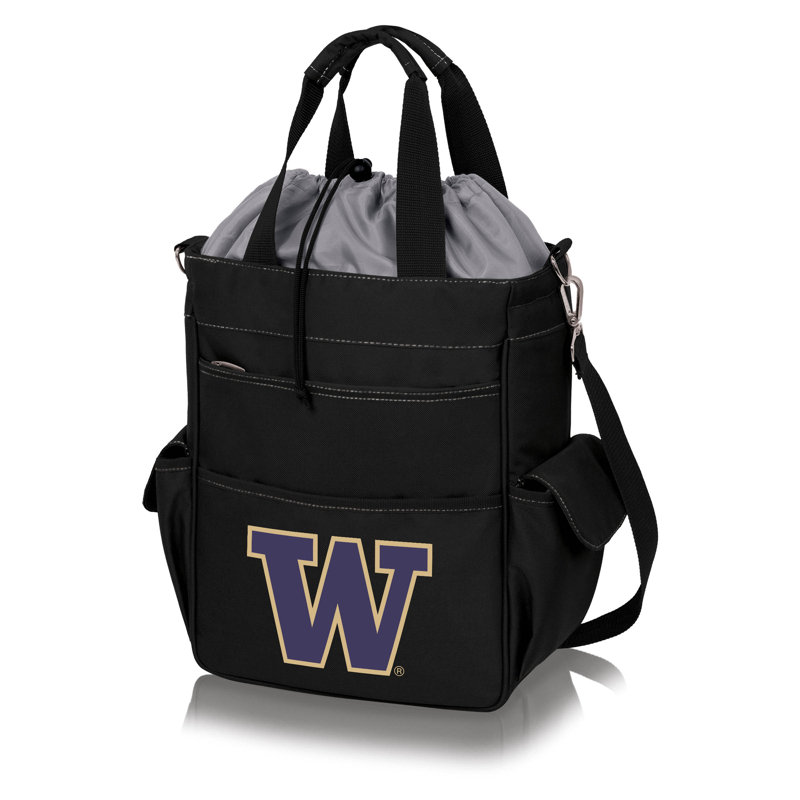 Activo Insulated Tote, Black, University Of Washington Huskies