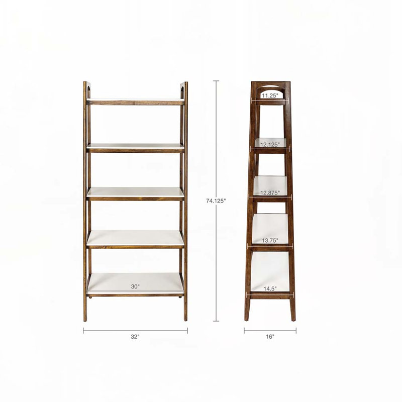 Tablette / bibliothèque, Marron foncé