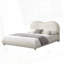 Lit plateforme en chenille avec tête de lit tapissier éponge incurvée de 8 cm-1718756068-1718756069