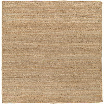 Stanley Solid Colour Jute / Sisal Hand Woven Area Rug