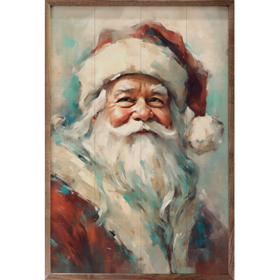 " Red Santa Portrait "
