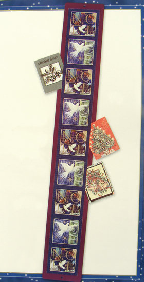 Porte-cartes 42 po Peace Dove