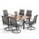 Rectangular 6 - Person 60" Long Dining Set