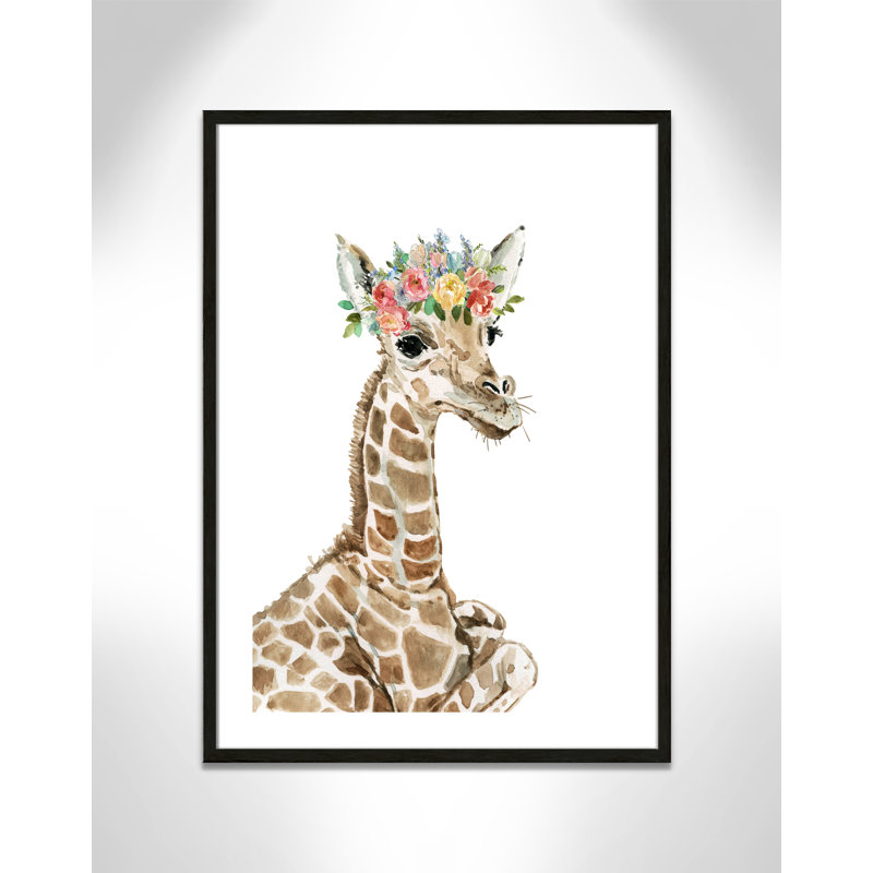 Art sur toile savannah, H 35,5 po x l 25,5 po x P 1,18 po, Cadre noir