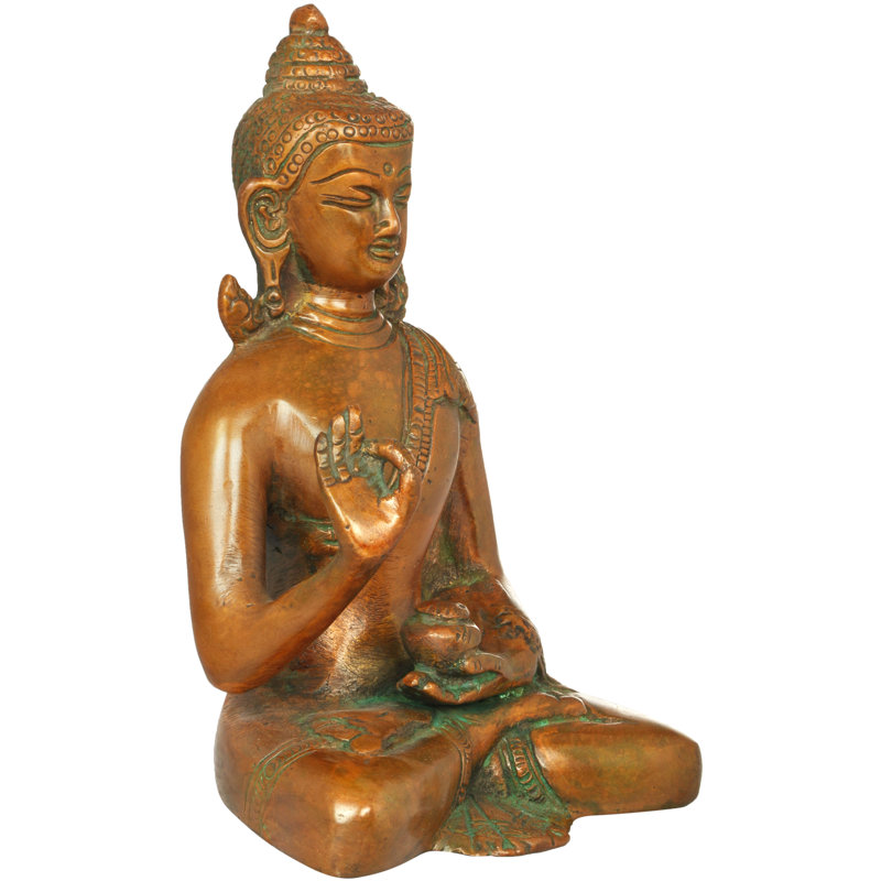Religious & Spiritual Statue, Copper/Gold