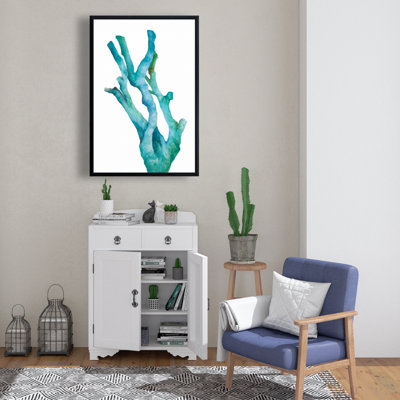 " Small Watercolor Sea Coral "