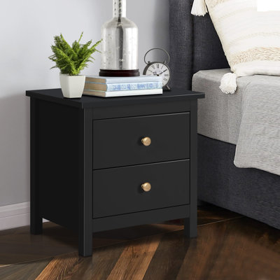Ouitchambo 50cm W Manufactured Wood Bedside Table