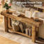 63cm Solid Wood Console Table
