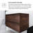 36'' Wall-Mounted Bathroom Vanity with Integrated Solid Surface Sink-344671224