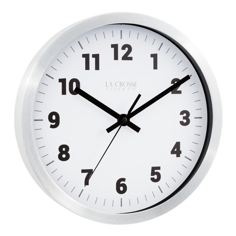 Weigel Wall Clock, White