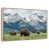 Floating Frame Natural Wood selected