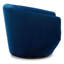 Fauteuil demi-tonneau pivotant en velours Elexi-929657893