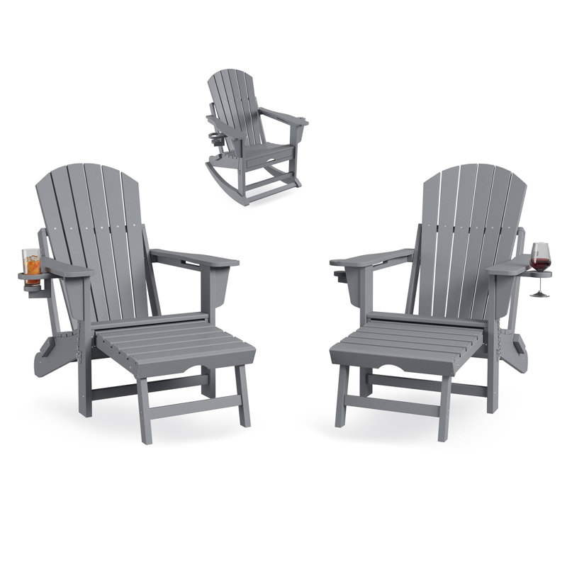 Plastic / Acrylic Rocking Chair