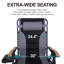 Très grand fauteuil inclinable zéro gravité avec coussin Syril-897562382