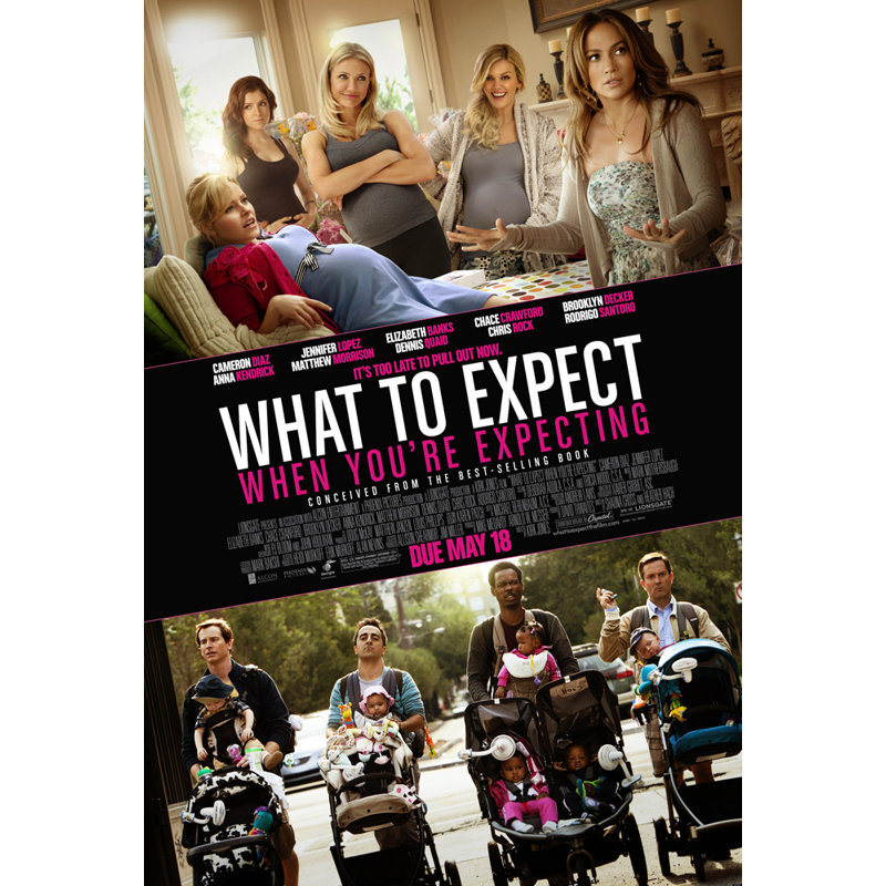 What to Expect When You're Expecting, 24" H x 16" W