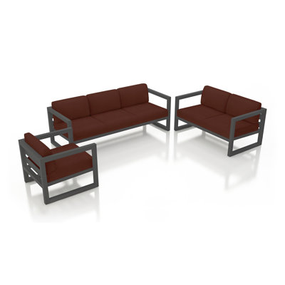 Avion 3 Piece Sofa Loveseat Set