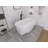 Ethen 59" x 30" Freestanding Soaking Acrylic Bathtub-122443594