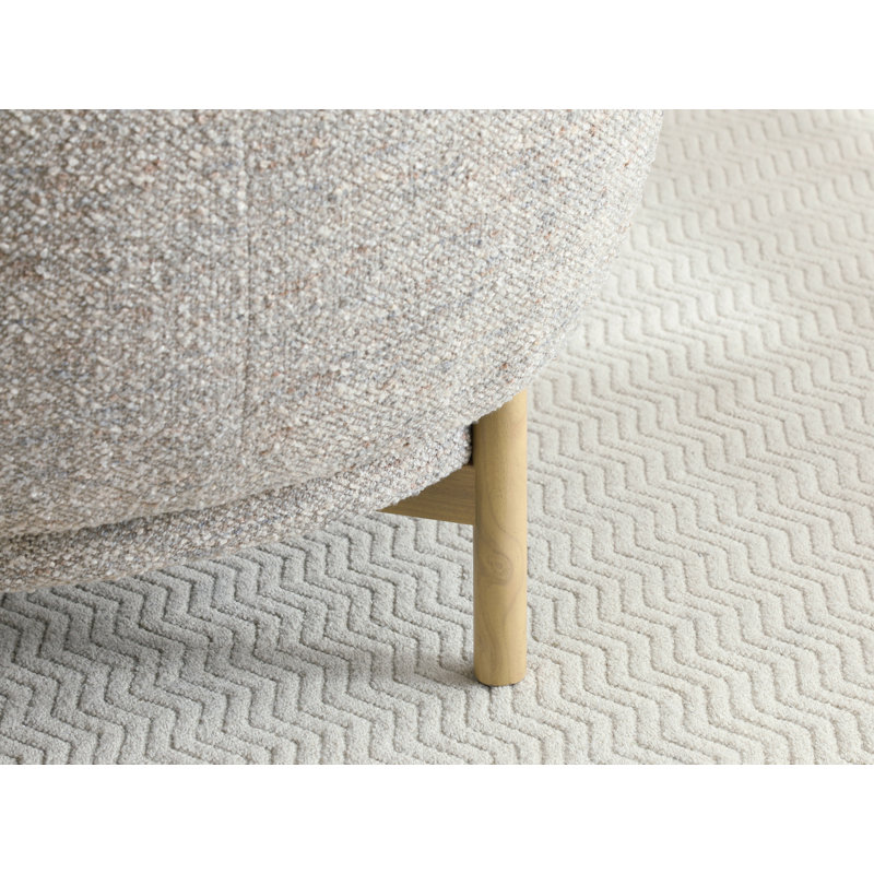 Upholstered Accent Chair, Beige