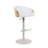 Burdett Swivel Adjustable Height Bar Stool