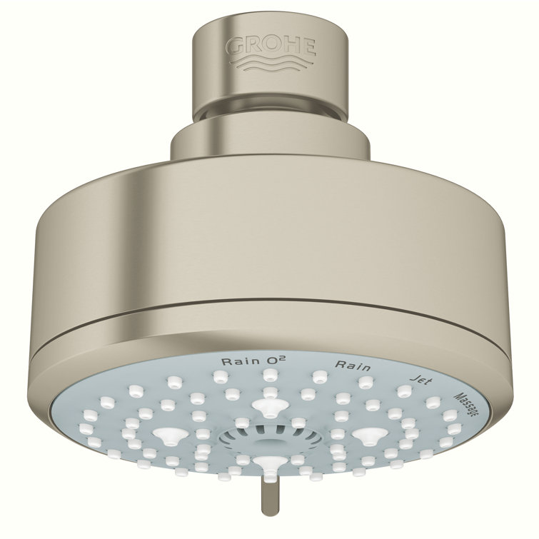 Tempesta Rain Adjustable Shower Head with SpeedClean Nozzles