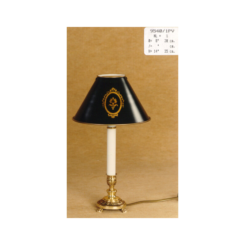 Creason Metal Table Lamp, Antique Silver
