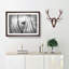 Bird On A Branch Painting - Single Picture Frame Print on MDF-56634214-56634217