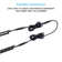 39 Inches Interconnect Cable, Gun Safe Lighting Kit Extension Cable, Under Cabinet Light Extension Cord, Led Under Cabinet Lighting Accessories