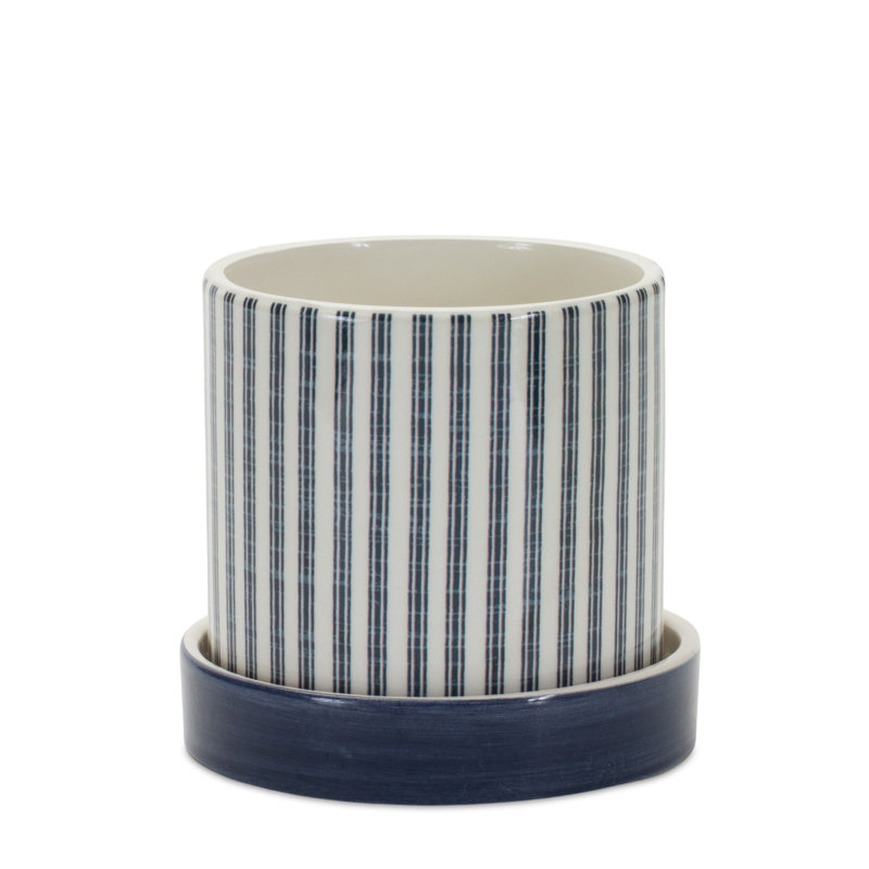 Javiar 2-Piece Cement Pot Planter Set
