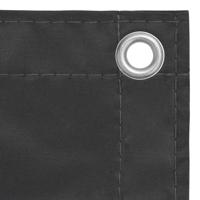 Floman 1.2m x 6m Rectangular Shade Sail, Anthracite