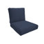 Coussin de chaise longue Eddie Bauer, Sunbrella résistant à la décoloration et à l'eau pour les chaises longues d'extérieur et les fauteuils inclinables, l 23 po x P 27 po, épaisseur 5 po; dossier l 24 po x H 20 po, épaisseur 5 po, réversible, spectre coriandre-18066174-92686484