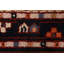 Tapis pour vestibule indien en laine brun clair Khotan 3 x 5