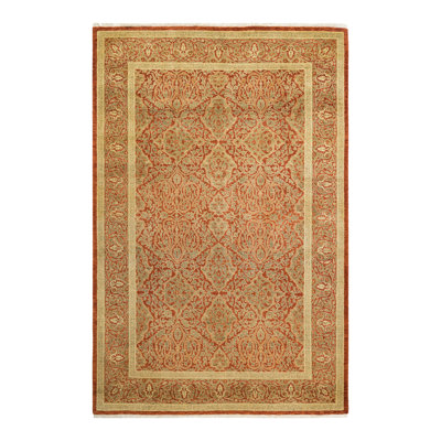 Classic One-of-a-Kind 4' 2" X 6' 7" Hand Knotted Area Rug