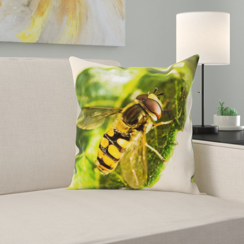 Microsuede Throw Pillow